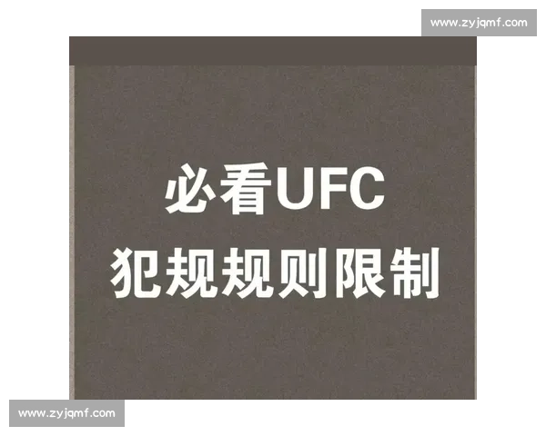 UFC 规则详解:从判分到犯规的完整指南 UFC 规则详解:从判分到犯规的完整指南